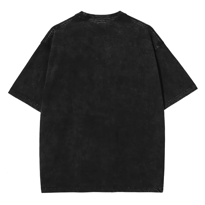 T-Shirt à Manches Courtes et Col Ras du Cou pour Homme