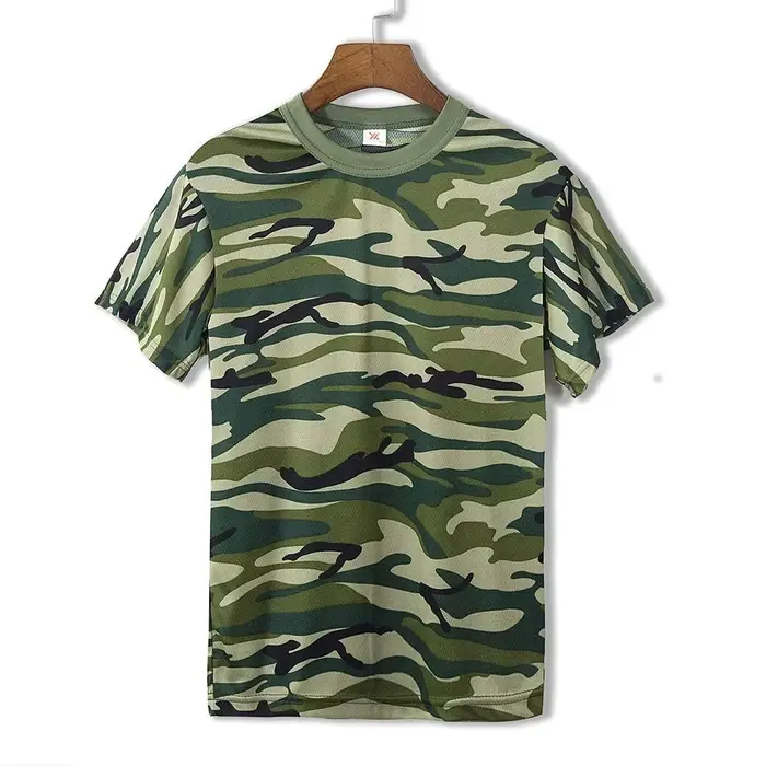 T-Shirt de Camouflage à manches courtes