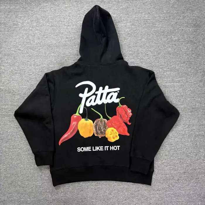 Sweat-shirts à capuche PATTA classiques avec logo imprimé, en molleton, pour hommes et femmes, nouvelle collection PATTA