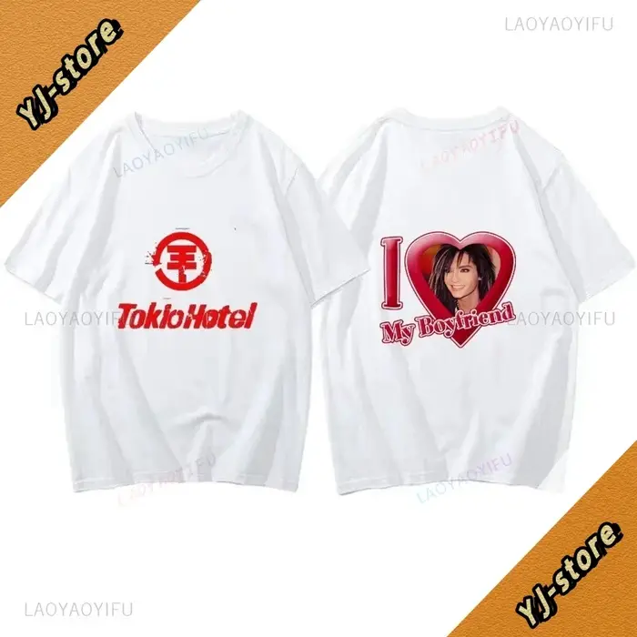 T-shirt de groupe de rock alternatif allemand Tokyo Hotel