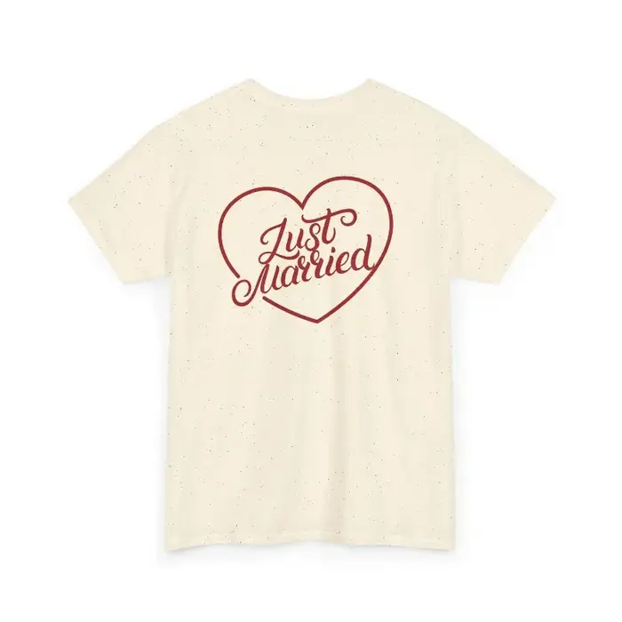 T-shirt unisexe Just Married