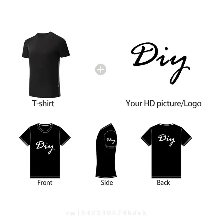 T-shirt personnalisé sport pour hommes et femmes