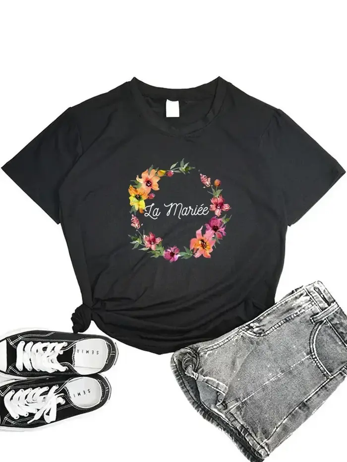T-shirt Team Bride pour Femme
