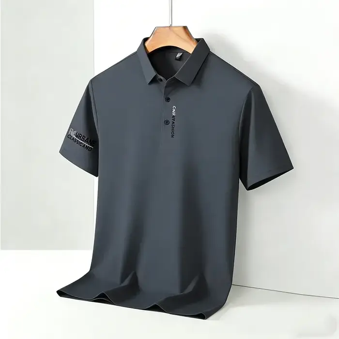 Chemises polo décontractées pour hommes
