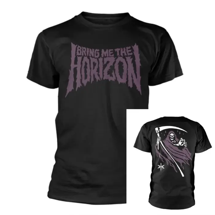 Bring Me The Horizon Faceless Band T-Shirt 100% coton