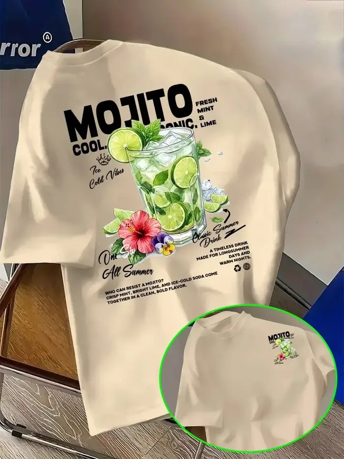 T-shirt pour homme imprimé en 3D