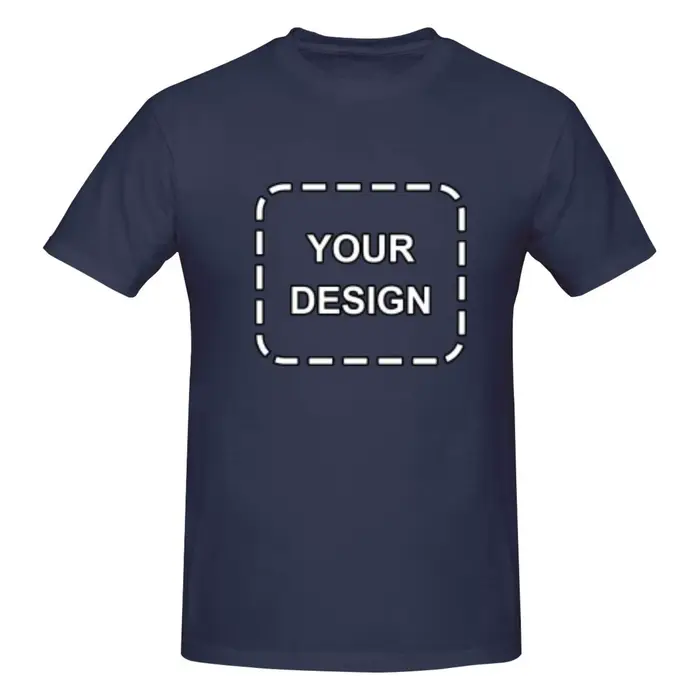 T-Shirt à Manches Courtes avec Logo Personnalisé pour Homme
