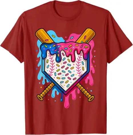 Baseball garçons crème glacée goutte