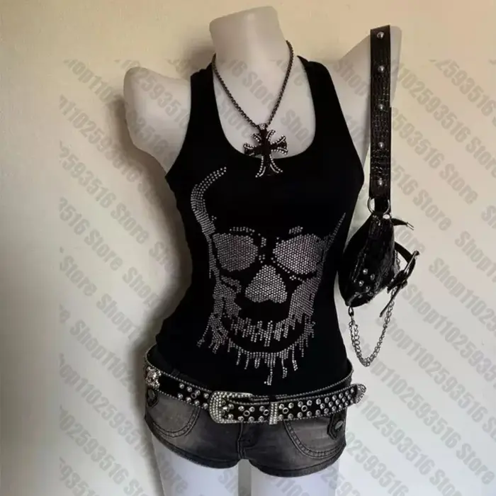 Crop Tops Y2k pour Femmes