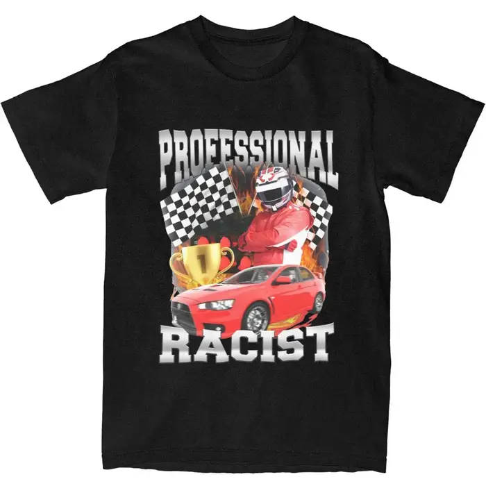 F1 professionnel Racer t-shirts Vintage Streetwear coton à manches courtes graphique hommes femmes amusant Harajuku quotidien Cool unisexe hauts