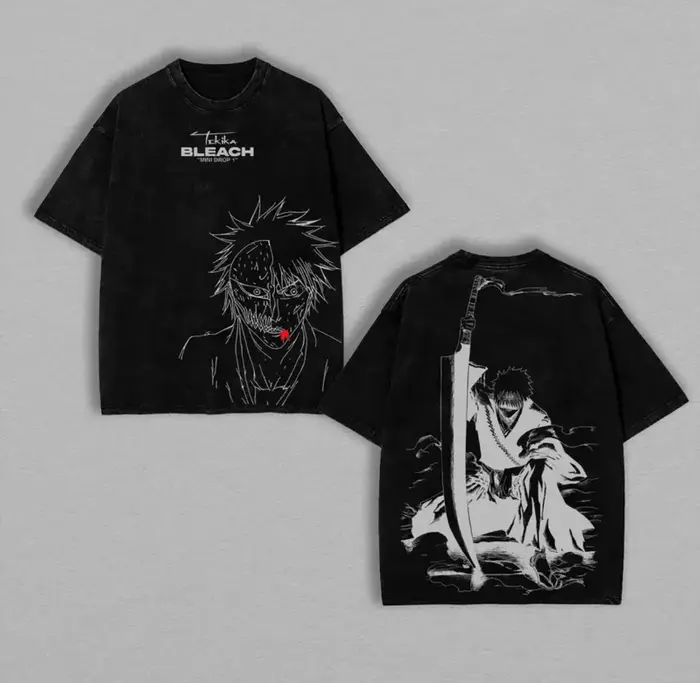 T-shirt délavé effet blanchi, Nouveau modèle 2026, Vêtement de style affirmé, Tendance toute l'année