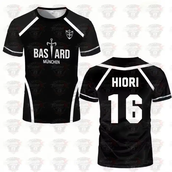 T-shirt de football pour homme Blue Lock Anime