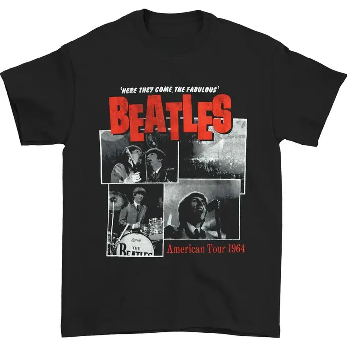 T-shirt décontracté The Beatles 1962 The Cavern Club pour hommes et femmes
