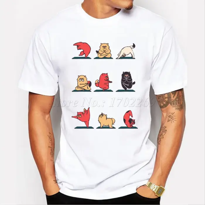 T-shirt au design humoristique pour hommes