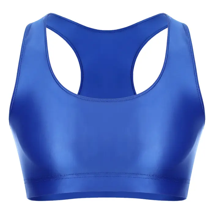 Hauts courts de sport brillants pour hommes