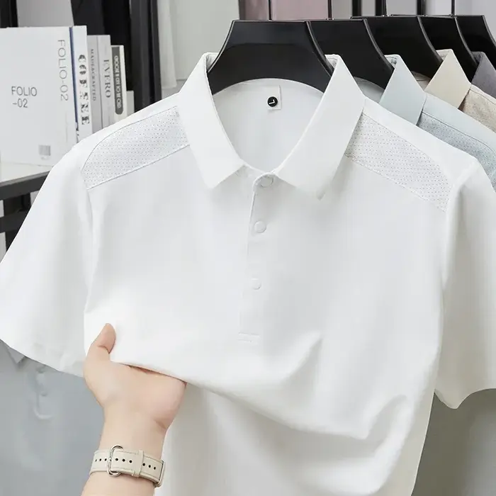 Polo pour homme à manches courtes