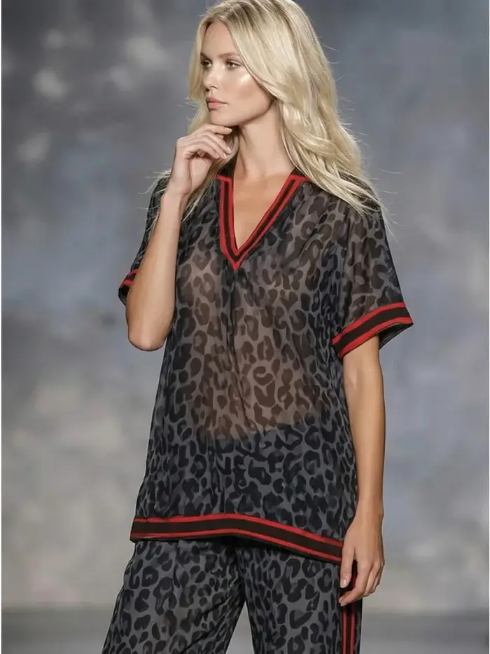T-shirt polo décontracté Bonboho pour femme