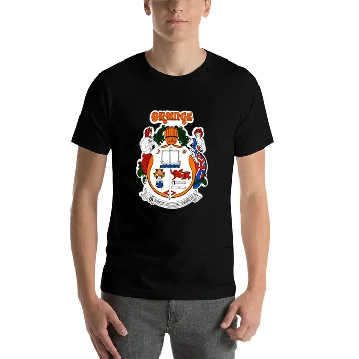 Orange Amplification voice of the world T-shirt classique léger pour les fêtes