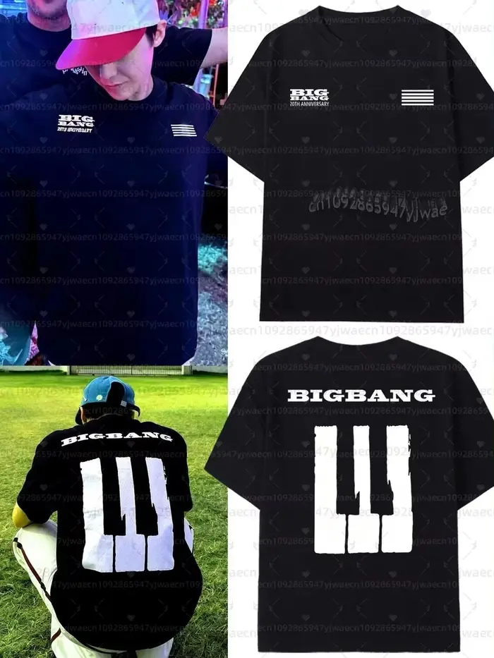 T-shirt du concert du 20e anniversaire des Bigbang