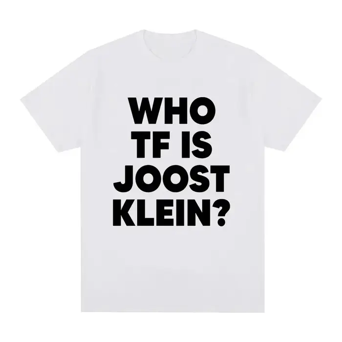 T-shirt tendance et amusant pour femme 2026 – Qui est Joost Klein ? – Haut créatif et stylé pour fem