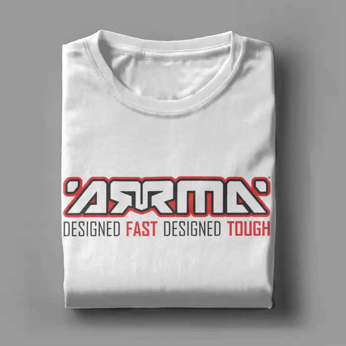 T-Shirt en coton avec Logo ARRMA pour hommes