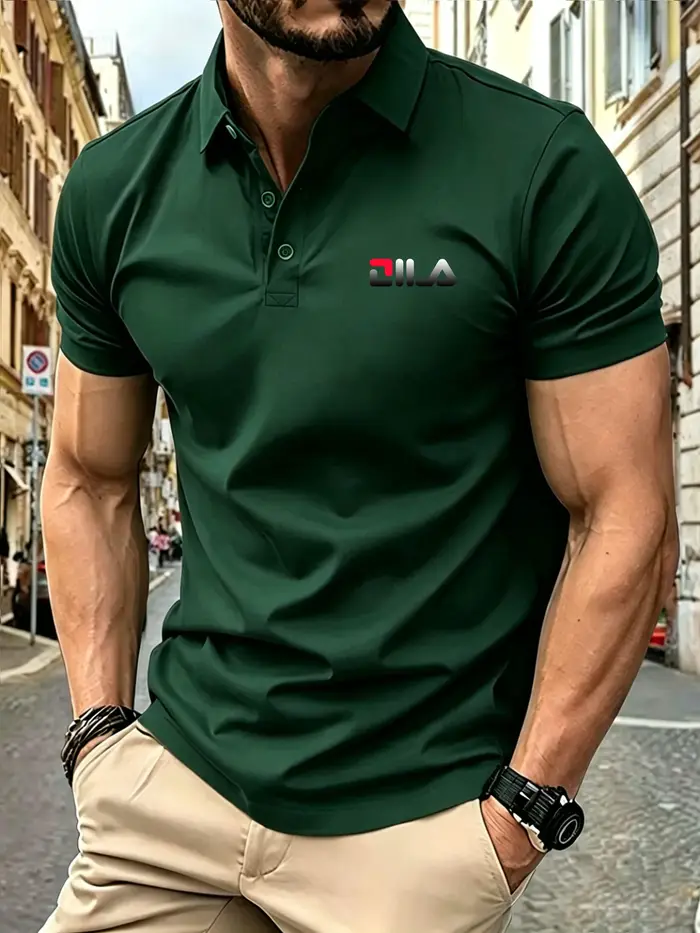 Polo à manches courtes pour homme