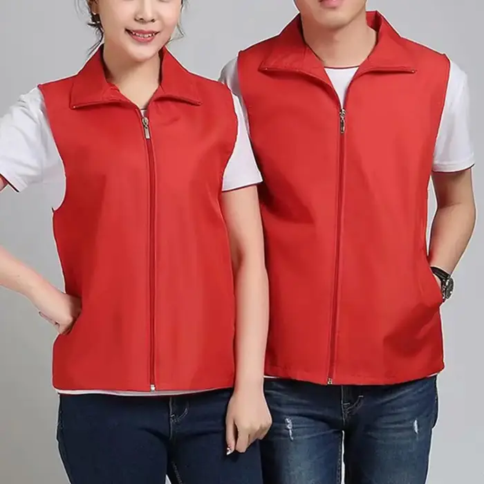 Gilet unisexe en fibre fine respirante