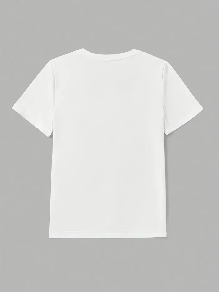 T-shirt à imprimé floral coloré pour femmes