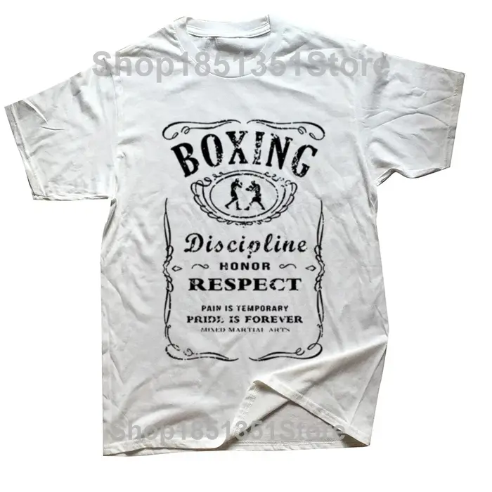 Drôle j'aime boxe t-shirts graphique coton Streetwear à manches courtes cadeaux d'anniversaire Style
