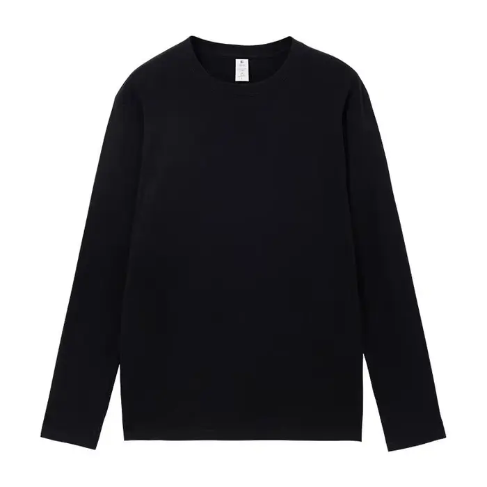 T-shirt manches longues en coton pour hommes et femmes