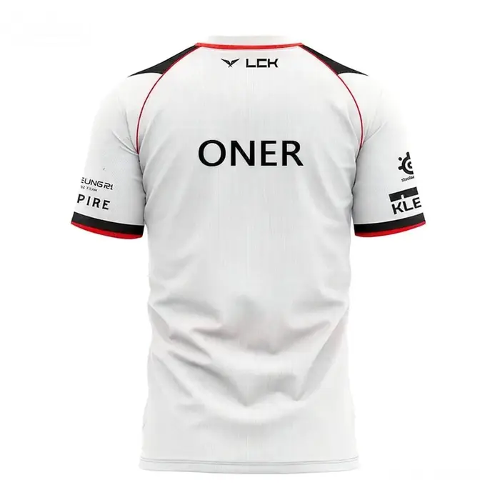 Nouveau T-shirt de club d'e-sport T1 2026