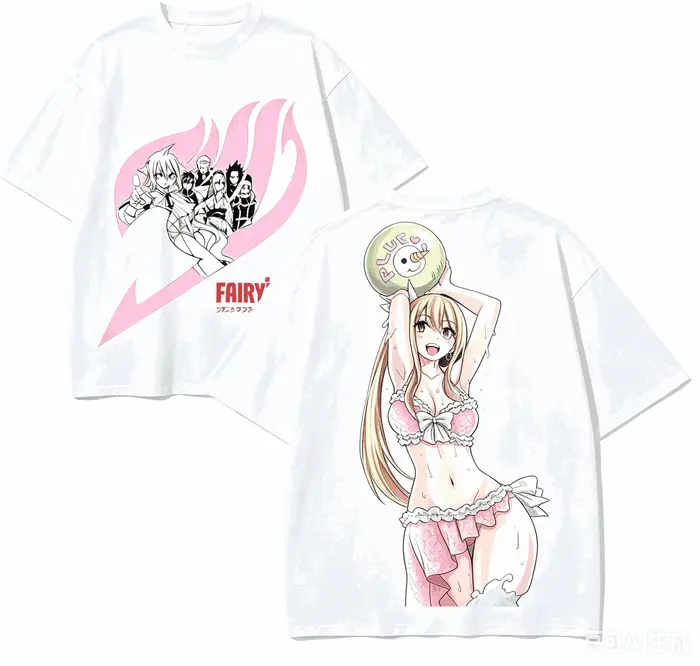 T-shirt pour amoureux de l'anime Fairy Tail