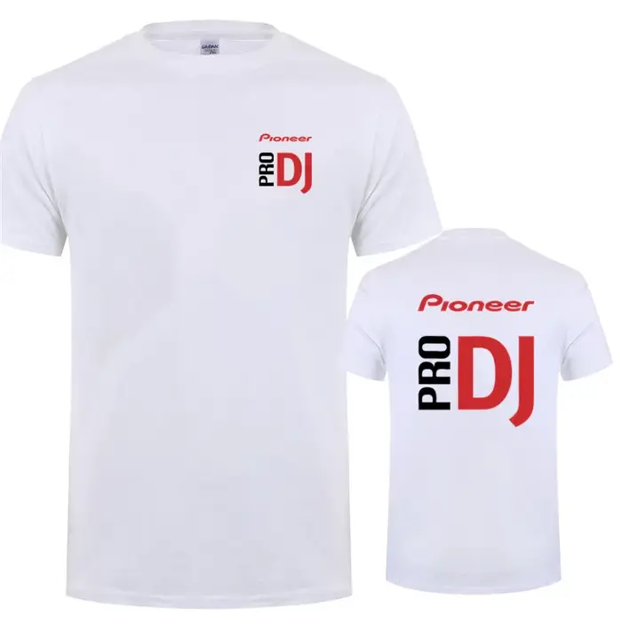 Pioneer Pro DJ musique T-Shirt homme été mode à manches courtes hommes Pro DJ T-Shirt LH-063