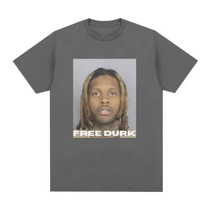 FREE DURK-T-shirt graphique Lil Durk pour homme et femme