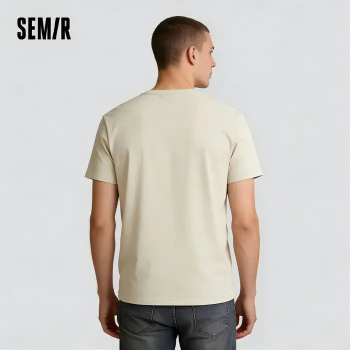 SEMIR t-shirt hommes mode décontracté coton T-shirts