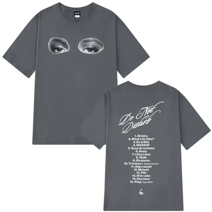 Jeune Miko Dnd Eyes mode graphique T-shirt hommes femmes esthétique