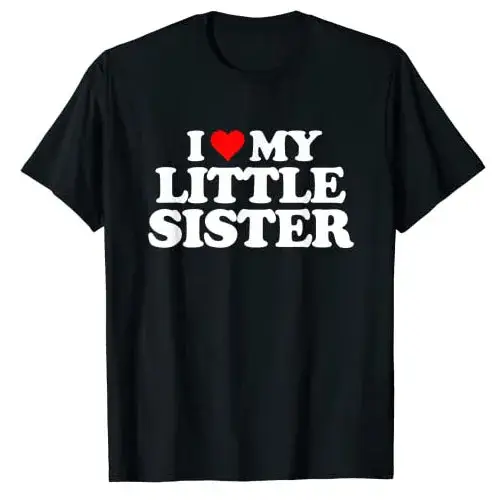 T-shirt I Love My Adjust pour la famille, I Coussins My Little-Adjust Graphic Tee, Y-Funny Sayings, 