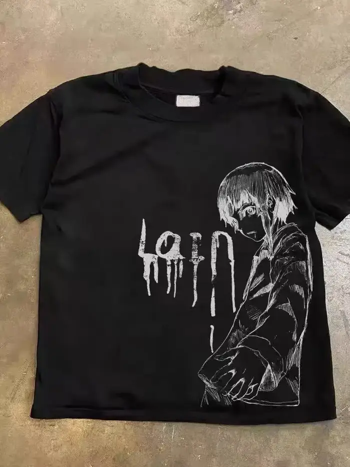 T-shirt imprimé tendance à manches courtes pour hommes et femmes
