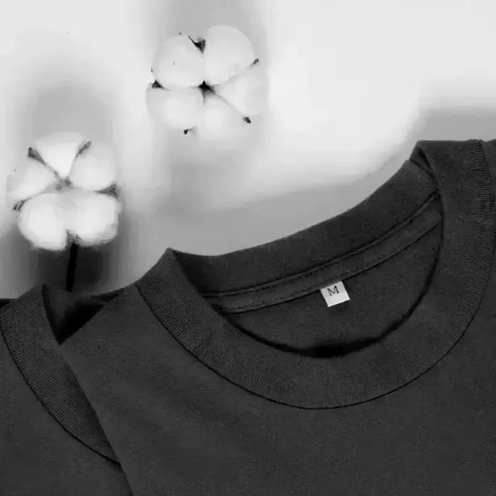 T-shirt en coton blanc Aaliyah pour homme