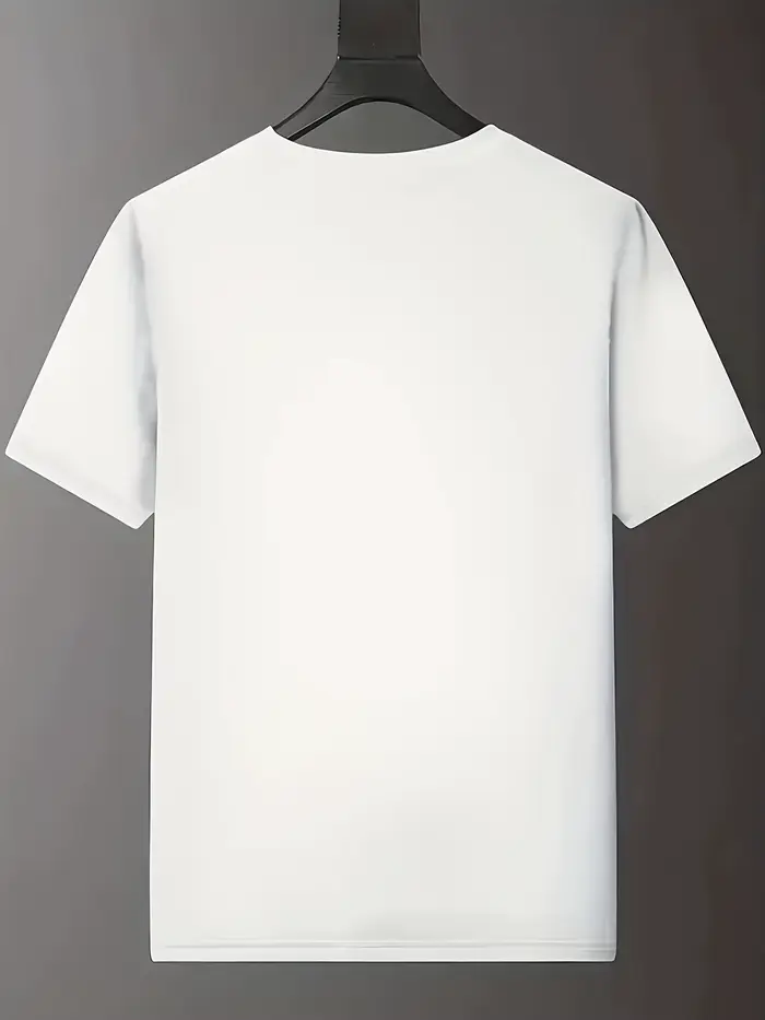 T-shirt noir minimaliste pour homme