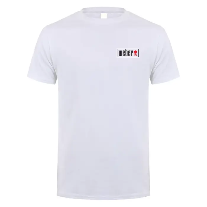 T-shirt manches courtes Weber pour hommes, décontracté, cool, barbecue, été