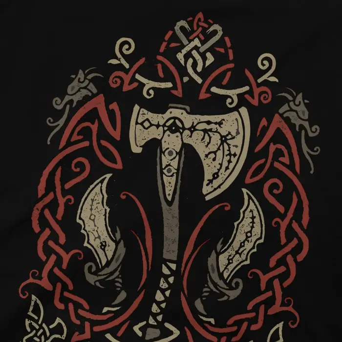 Ragnarok icône avec Kratos et Atreus t-shirt décontracté dieu de la guerre