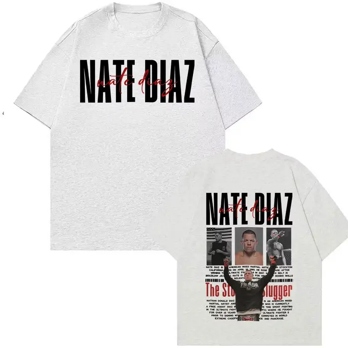 T-shirts vintage Nate Diaz The Stockton pour hommes et femmes
