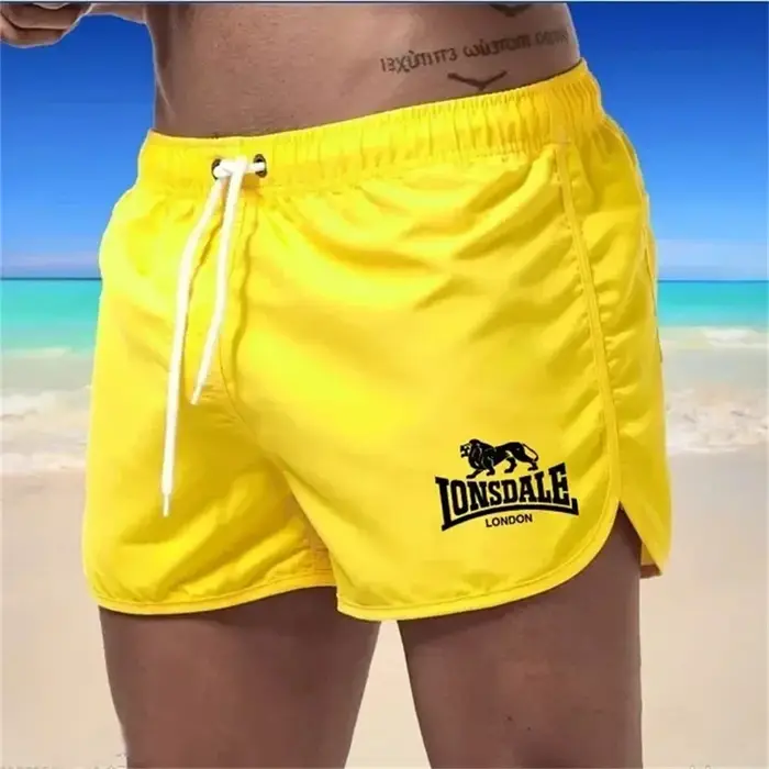 Shorts de plage imprimés pour hommes Lonsdale