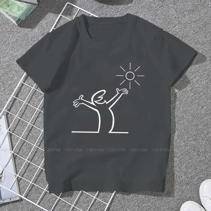 La Linea – t-shirt pour filles, estival et surdimensionné, Kawaii, 5XL