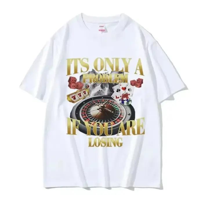Les gagnants ne arrêtent jamais drôle jeu Meme T-shirt hommes Vintage haute qualité mode femmes T-sh