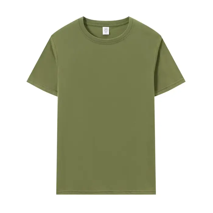 T-shirt à manches courtes et col rond pour hommes et femmes