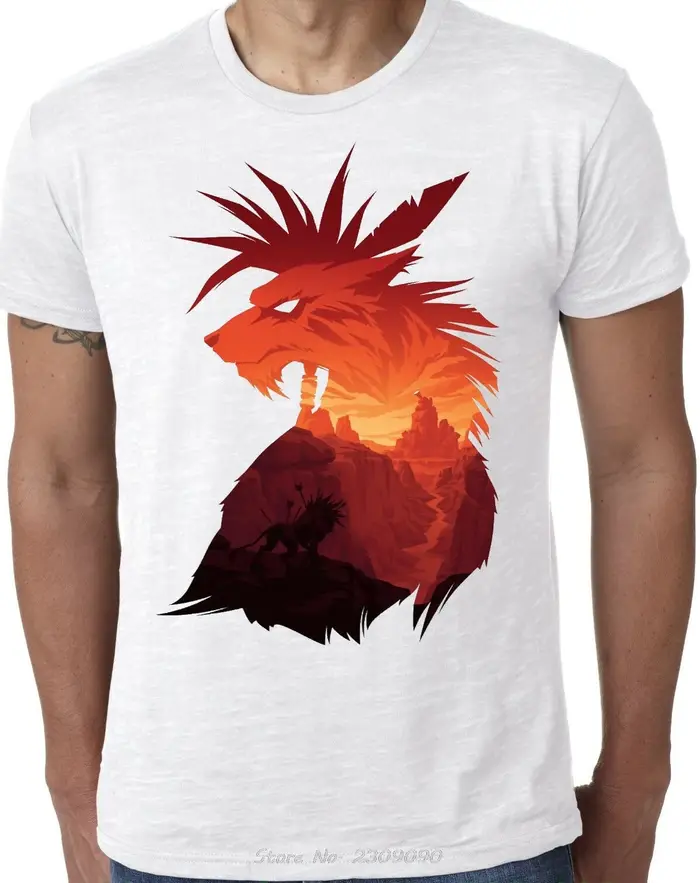 Final nette 7 T-shirt rouge 13 Xiii pour hommes