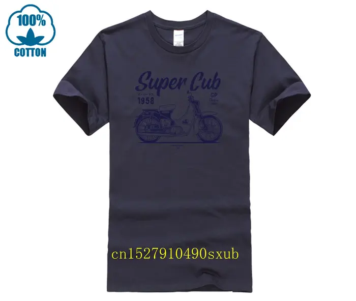 T-shirt classique de moto Super Cub