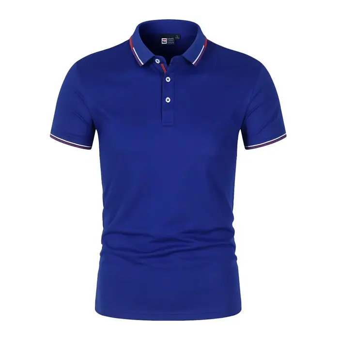 Polo homme manches courtes coupe ajustée